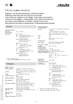 Предварительный просмотр 14 страницы steute 1047851 Mounting And Wiring Instructions