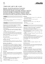 Предварительный просмотр 2 страницы steute 1049191 Mounting And Wiring Instructions