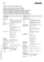 Предварительный просмотр 11 страницы steute 1049191 Mounting And Wiring Instructions