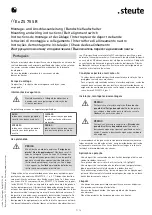 Preview for 7 page of steute 1166692 Mounting And Wiring Instructions