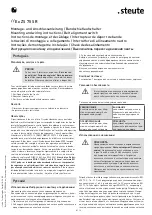 Preview for 8 page of steute 1166692 Mounting And Wiring Instructions