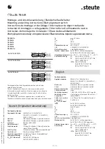 Preview for 11 page of steute 1166692 Mounting And Wiring Instructions