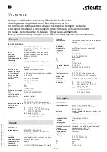 Preview for 12 page of steute 1166692 Mounting And Wiring Instructions