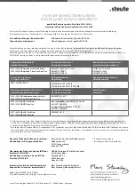 Preview for 14 page of steute 1166692 Mounting And Wiring Instructions