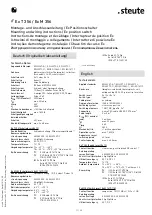 Предварительный просмотр 11 страницы steute 1172992 Mounting And Wiring Instructions