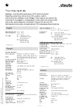 Предварительный просмотр 12 страницы steute 1172992 Mounting And Wiring Instructions