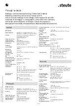 Preview for 13 page of steute 1177832 Mounting And Wiring Instructions