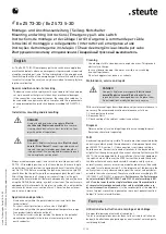 Preview for 3 page of steute 1177987 Mounting And Wiring Instructions