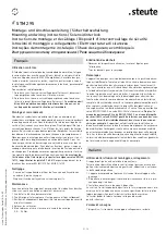 Preview for 3 page of steute 1183003 Mounting And Wiring Instructions