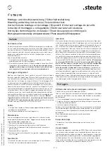 Preview for 4 page of steute 1183003 Mounting And Wiring Instructions