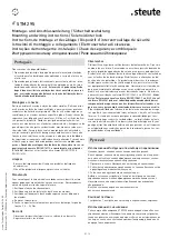Preview for 5 page of steute 1183003 Mounting And Wiring Instructions