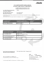 Preview for 14 page of steute 1183003 Mounting And Wiring Instructions