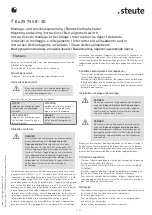 Preview for 4 page of steute 1186670 Mounting And Wiring Instructions