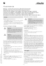 Preview for 6 page of steute 1186670 Mounting And Wiring Instructions