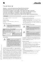 Preview for 7 page of steute 1186670 Mounting And Wiring Instructions