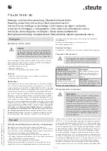 Preview for 8 page of steute 1186670 Mounting And Wiring Instructions