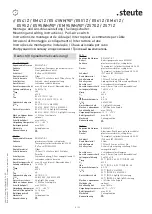 Preview for 8 page of steute 1188168 Mounting And Wiring Instructions