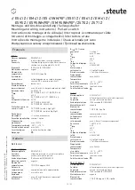 Preview for 12 page of steute 1188168 Mounting And Wiring Instructions