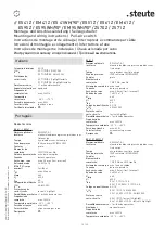 Preview for 14 page of steute 1188168 Mounting And Wiring Instructions