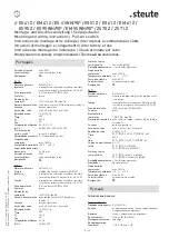 Preview for 15 page of steute 1188168 Mounting And Wiring Instructions