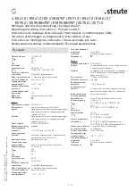 Preview for 17 page of steute 1188168 Mounting And Wiring Instructions