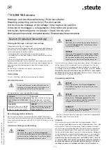 steute 1188870 Mounting And Wiring Instructions preview