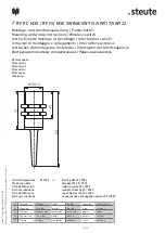 Предварительный просмотр 10 страницы steute 1205955 Mounting And Wiring Instructions