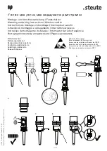 Предварительный просмотр 11 страницы steute 1205955 Mounting And Wiring Instructions