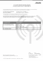 Предварительный просмотр 18 страницы steute 1205955 Mounting And Wiring Instructions