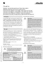 Preview for 9 page of steute 1210562 Mounting And Wiring Instructions