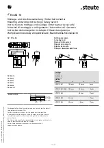 Preview for 12 page of steute 1210562 Mounting And Wiring Instructions