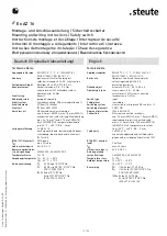 Preview for 13 page of steute 1210562 Mounting And Wiring Instructions