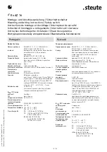 Preview for 15 page of steute 1210562 Mounting And Wiring Instructions