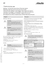 Preview for 4 page of steute 1226715 Mounting And Wiring Instructions