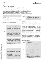 Preview for 5 page of steute 1226715 Mounting And Wiring Instructions