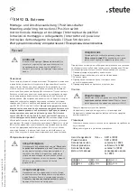 Preview for 11 page of steute 1226715 Mounting And Wiring Instructions