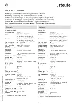 Preview for 20 page of steute 1226715 Mounting And Wiring Instructions