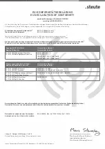 Preview for 13 page of steute 1245018 Mounting And Wiring Instructions