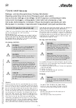 Preview for 2 page of steute 1246278 Mounting And Wiring Instructions