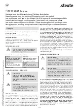 Preview for 5 page of steute 1246278 Mounting And Wiring Instructions