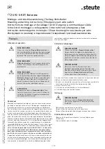 Preview for 6 page of steute 1246278 Mounting And Wiring Instructions