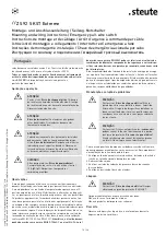 Preview for 10 page of steute 1246278 Mounting And Wiring Instructions