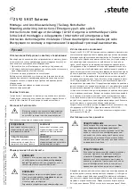 Preview for 11 page of steute 1246278 Mounting And Wiring Instructions