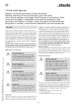 Preview for 12 page of steute 1246278 Mounting And Wiring Instructions