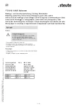 Preview for 13 page of steute 1246278 Mounting And Wiring Instructions