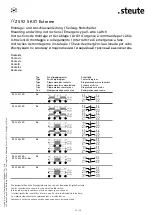 Preview for 20 page of steute 1246278 Mounting And Wiring Instructions