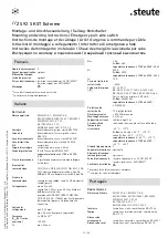 Preview for 23 page of steute 1246278 Mounting And Wiring Instructions