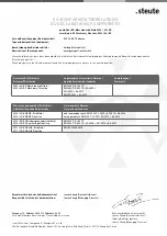 Preview for 26 page of steute 1246278 Mounting And Wiring Instructions