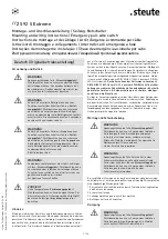 Preview for 2 page of steute 1277146 Mounting And Wiring Instructions