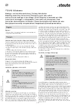 Preview for 5 page of steute 1277146 Mounting And Wiring Instructions